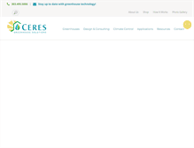 Tablet Screenshot of ceresgs.com